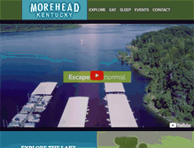 Tablet Screenshot of moreheadtourism.com